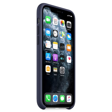 Silicone Backcover voor de Apple iPhone 11 Pro - Midnight Blue