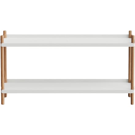 NINE BOLT Rek 100 x 53 cm - oak/grey
