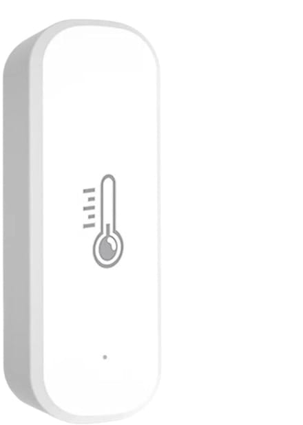 Draadloze Klimaatsensor - Slimme Vochtigheidsmeter - Binnenklimaat Monitoren - Real-time Wifi Updates - 7.5 cm - Wit