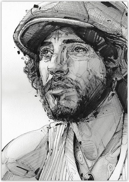 Bruce Springsteen - poster - 40 x 50 cm