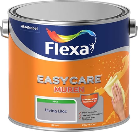Flexa - Easycare Muren - Living Lilac - Mengverf - 2,5 L