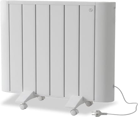 Elektrische Radiator - Verwarming - Comfort Thuis - Duurzaam Aluminium - Draagbaar Wandmontage - Wit