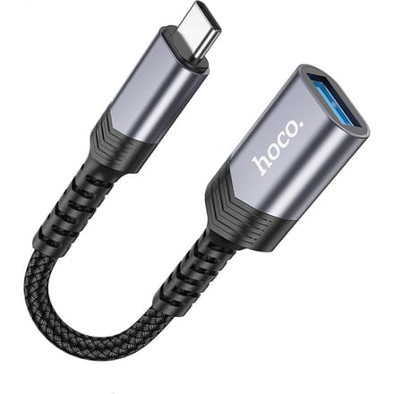 Hoco UA24 USB-C Male naar USB-A Female USB3.0 Converter