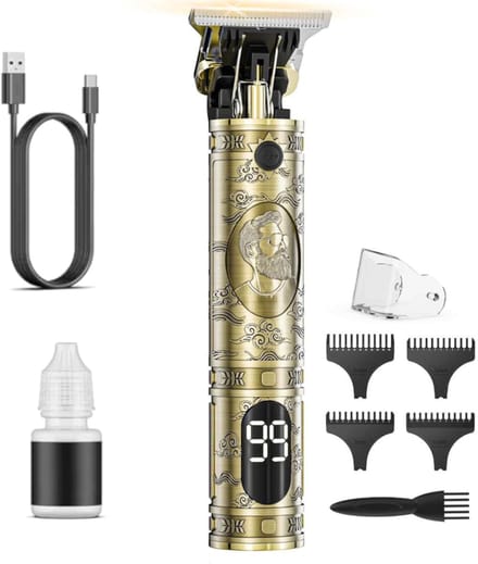VLSelect® Tondeuse mannen - Hoofdhaar - Trimmen - 4 Kammen
