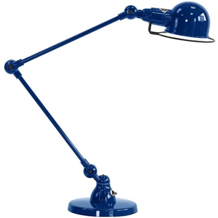 Jieldé Signal SI333 tafellamp met voet, saffierblauw