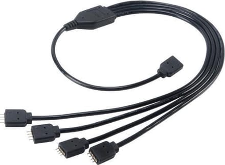 Akasa AK-CBLD04-50BK - RGB LED splitter - 50 cm