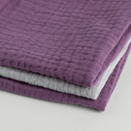 Mousseline katoenen herbruikbare zakdoek - Combipack Meisje 1