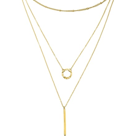 Luxenter Ketting met 18-karaats geelgouden afwerking - Rewary