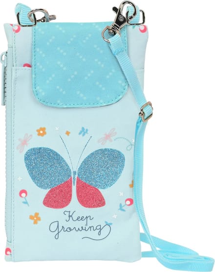 BlackFit8 Telefoontasje Vlinder - 19 x 10 cm - Polyester