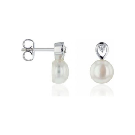 Luna-Pearls Dames oorsieraden oorknoppen Oorringen 312.1547