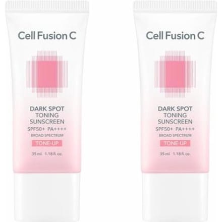 [1+1] Cell Fusion C Toning Zonnebrandcrème 100 SPF 50+ /PA++++ white