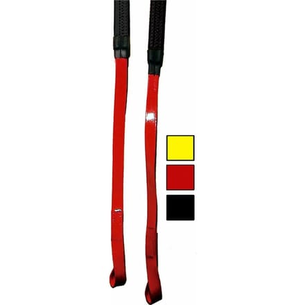 Teugels voor paarden in pvc met rubber voering Tattini