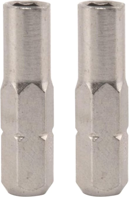 Hex schroevendraaier bits met adapter 1/4 inch, magnetisch, 6.35mm naar 4mm converter, perfect voor klussen