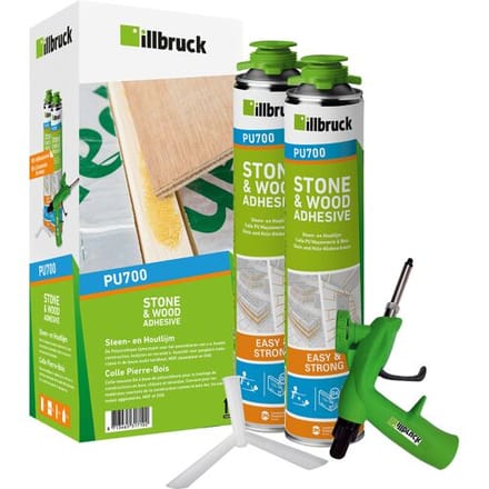 Illbruck PU700 steen- & houtlijm Startersbox