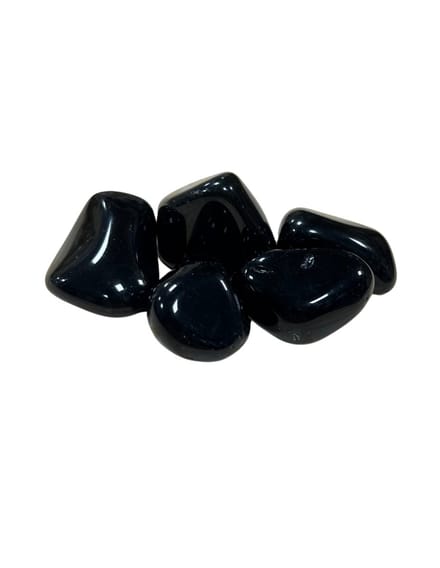 Obsidiaan regenboog trommelstenen 100 gr. (mt3)