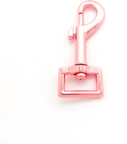 Musketonhaak - 73mm - Draaibaar - Rose gold
