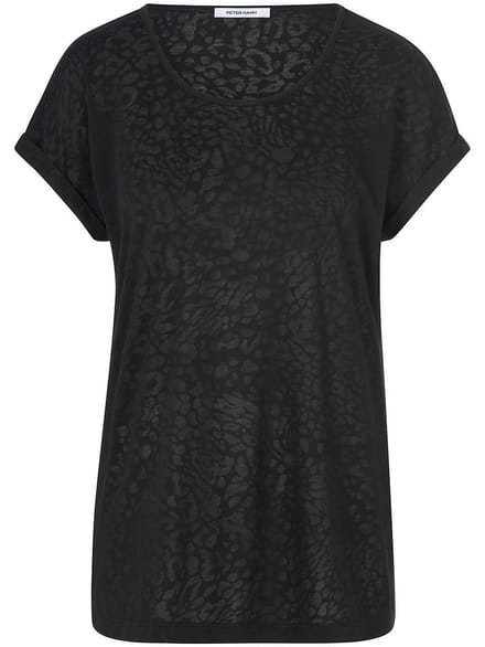 Shirt Van Peter Hahn zwart