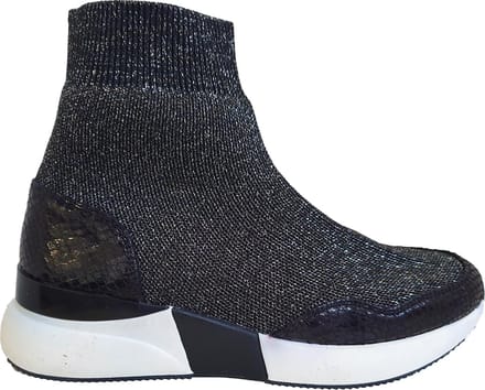 La strada 1807432 4501 Knitted Black maat 40