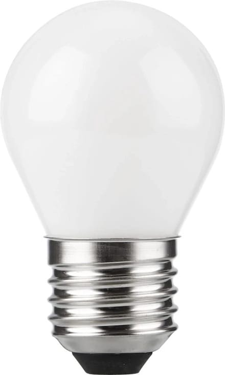 SPL E27 LED Lamp 4W Dimbaar - CRI 93 - Extra Warm Wit - LED Filament G45 - Opaal - Vervangt 25W - Per Stuk