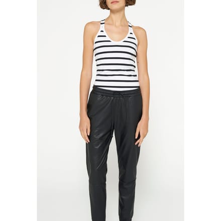 10DAYS The Wrapper Stripe White/black Größe: S | Jogginghosen Outlet | Damen | Weiß