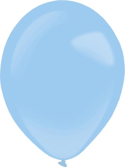 Amscan Ballonnen 35 Cm Latex Pastelblauw 50 Stuks