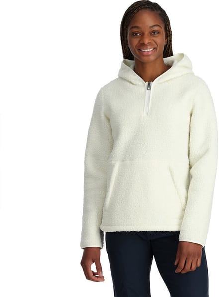 Spyder Cloud Fleece Met Kap Beige S Vrouw