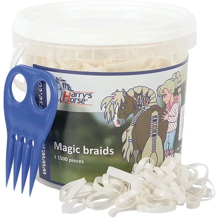 Harry's Horse - Magic Braids Pot - Wit