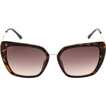 Guess Cat Eyes Bruine Gradiënt Lens Donker Havana Bruine Zonnebril