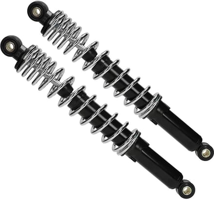 Schokbrekerset YSS High Performance Pro X Citta, Puch Maxi, Tomos 360mm zwart / chroom
