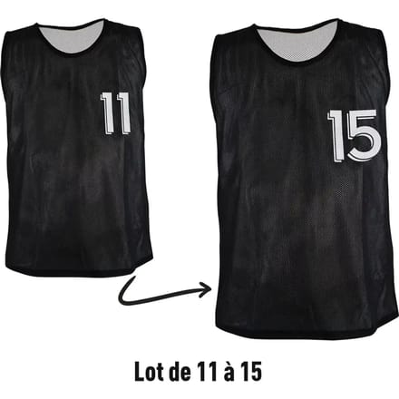 Omkeerbare stola's met nummers (N° 11 tot 15) Sporti (x5)