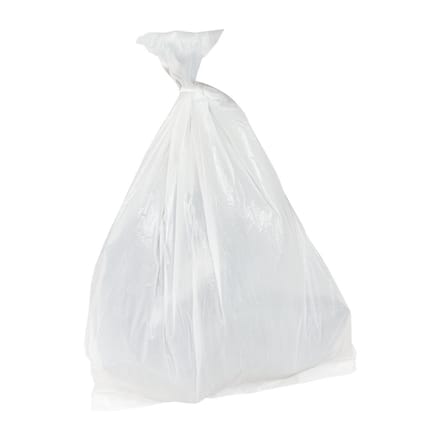Jantex Medium Duty afvalzakken Wit 50L (200 Stuks)