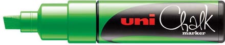 uni-ball Krijtmarker fluogroen beitelvormige punt van 8 mm