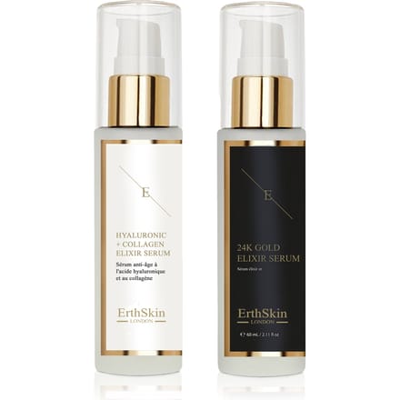 ANTI-WRINKLE ELIXIR SERUM 24K GOUD - 60ml + Hyaluronzuur & Collageen Serum - 60ml