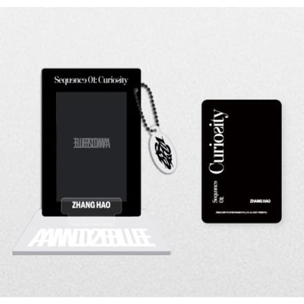 AND2BLE - [Séquence 01: Curiosité] SUPPORT PHOTO ACRYLique pour CARTE PHOTO POP-UP STORE MD black