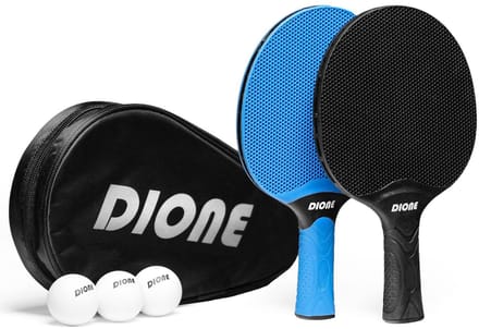Dione Outdoor Duopack Set van 2 batts en 3 balletjes