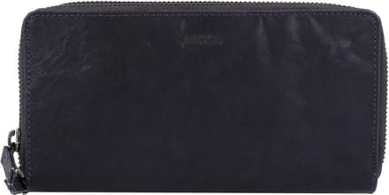 Portefeuille Mika blauw - dames 23x13x4cm