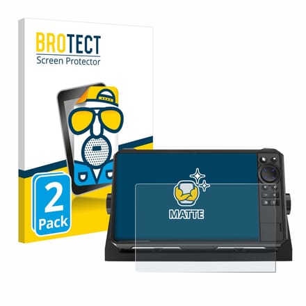 BROTECT - Screenprotector voor Lowrance HDS 9 Live Echolot - Folie Beschermfolie matte 2 Stuks