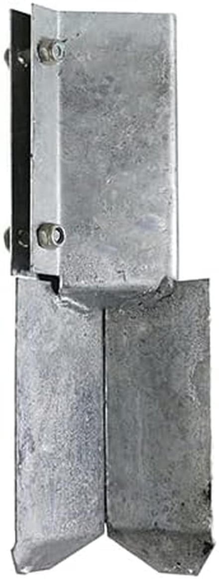 TIMCO Concrete in shoe bolt pole support bolt safe hot dipped galvanized - 100mm