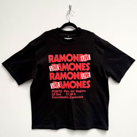 Ramones - Concert Heren T-shirt - M - Zwart