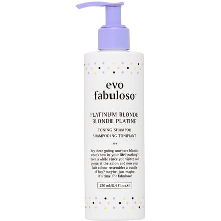 Evo Fabuloso Toning Shampoo Platinum Blonde 250ml