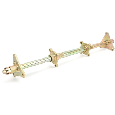 Achteras Montage Kit met Tandwielnaaf Flens Staal Vervanging voor ATV 50cc?110cc beige