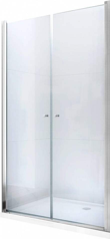 Mexen Texas draaideur douche 70 , transparant, chroom - 880-070-000-01-00