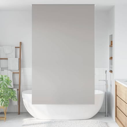 vidaXL - Doucherolgordijn - 120x240 - cm - stofbreedte - 116 - cm