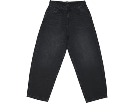 2y Studios Eren Basic Wide Baggy Jeans Jeans Zwart