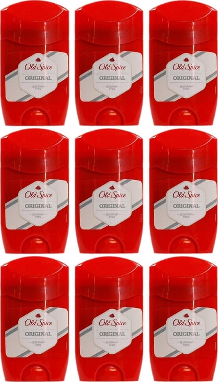 Old Spice - Deodorant - Stick - Original - 50ml x 9