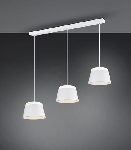 Hanglamp Trio Leuchten Baroness - Wit