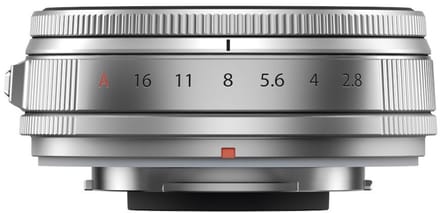 Fujifilm XF 23mm F2.8 R WR Pancake Objectief Zilver