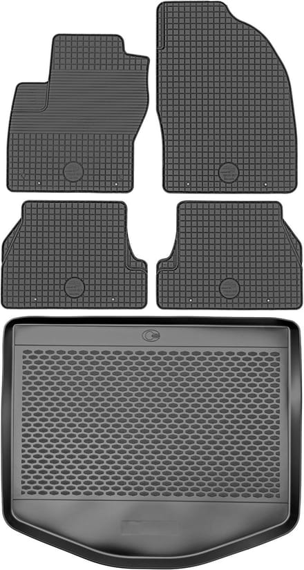 Max-Dywanik Ford C-Max II - Bagażnik en Dywaniki - 2015-2019 - Zonder Stoppers