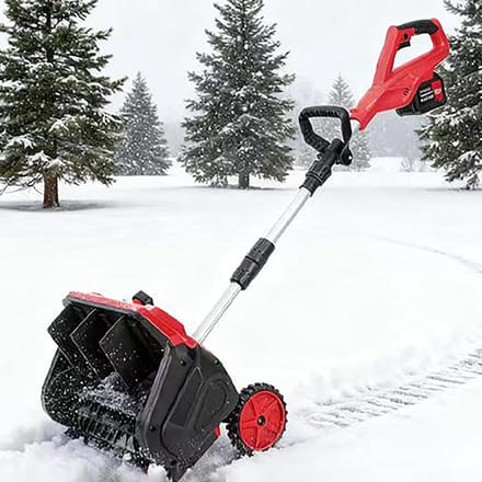 Elektrische Sneeuwschuiver - Sneeuwblazer - Oprit Reinigen - Verstelbare Handgreep - 58x40x26cm