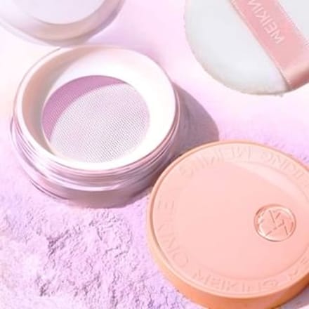 MEIKING - Rose Moisturizing Loose Powder - 2 Colors #Pink Rose - 7g